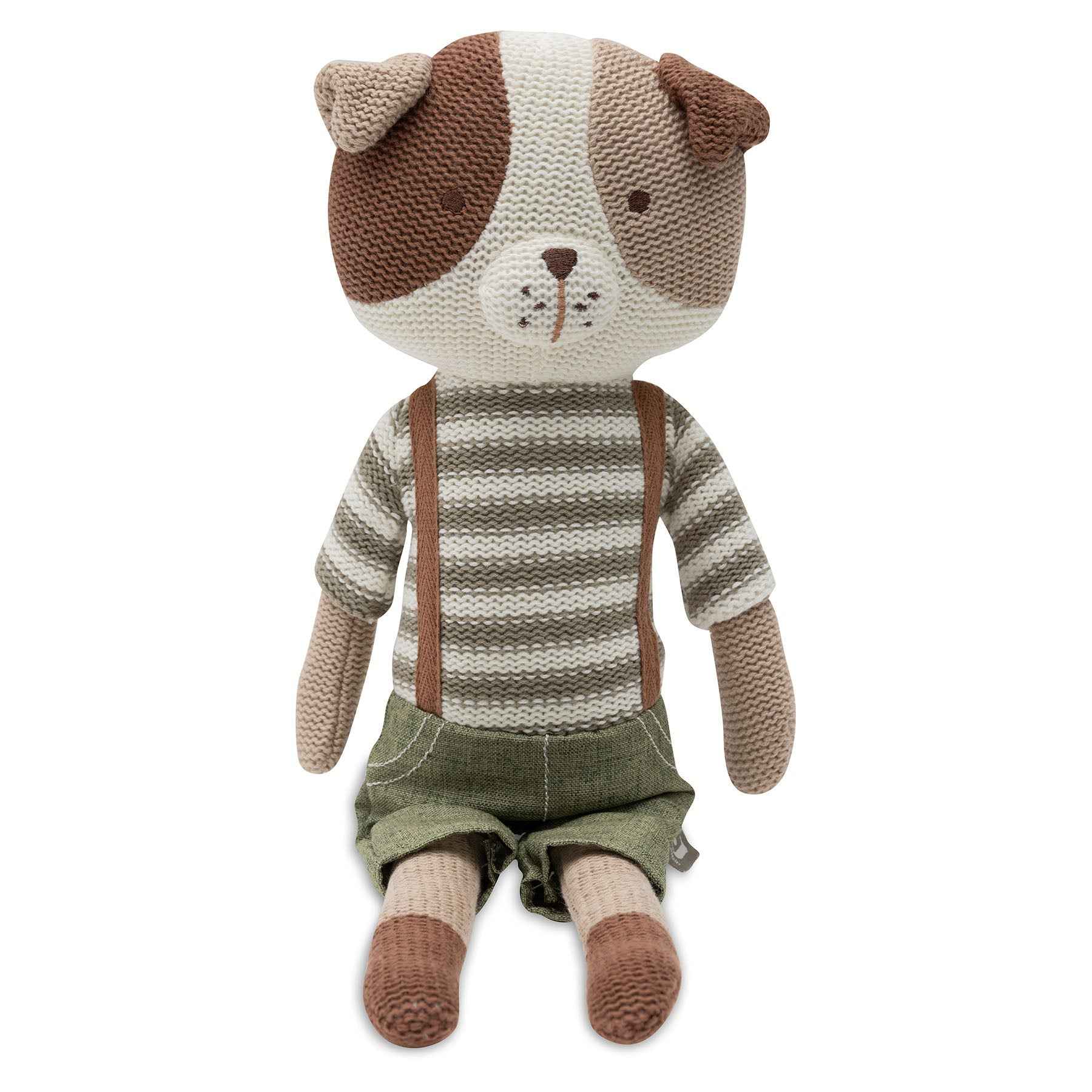 Peluche Chien en salopette