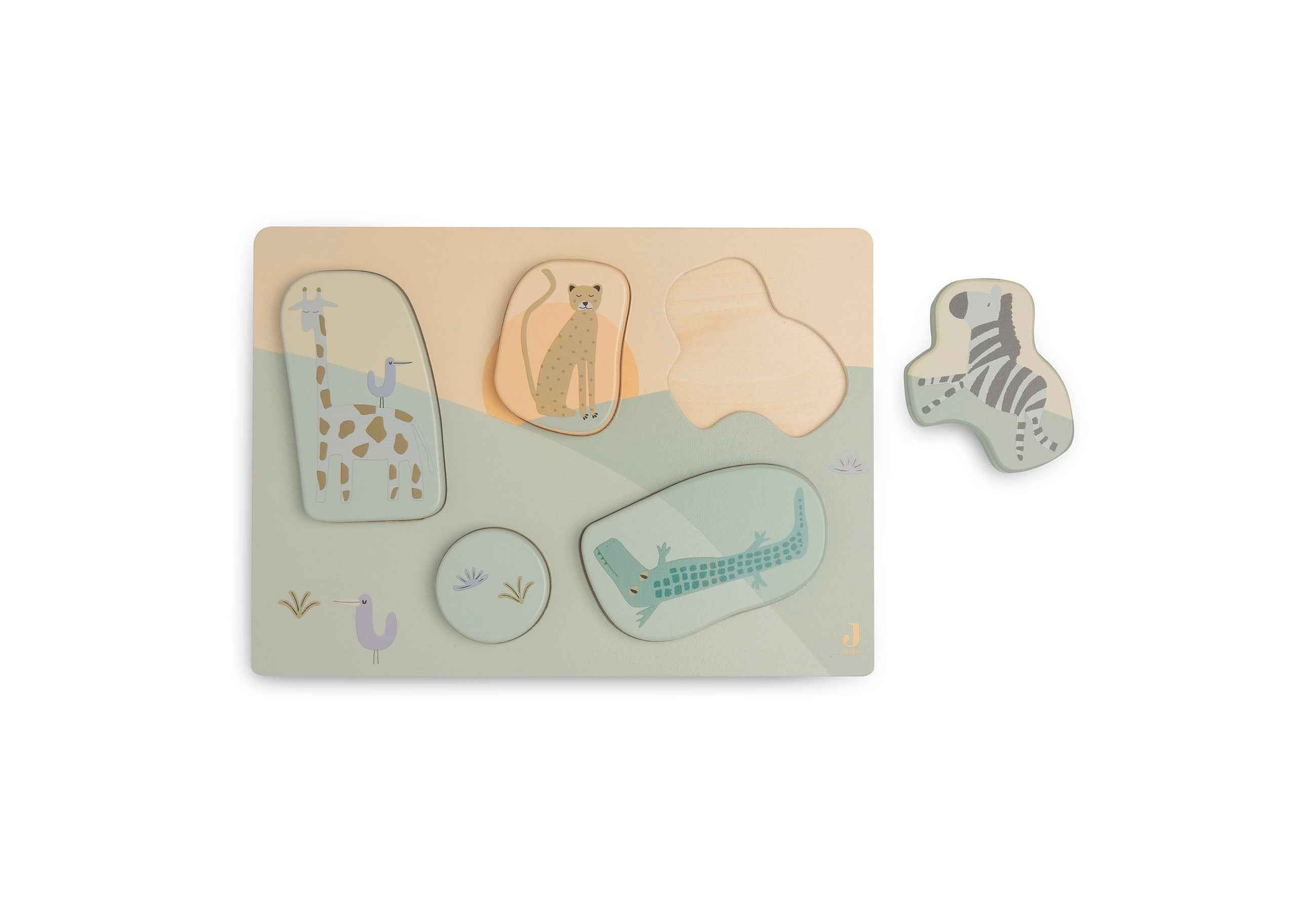 Puzzle de formes en Bois - Jungle Jambo