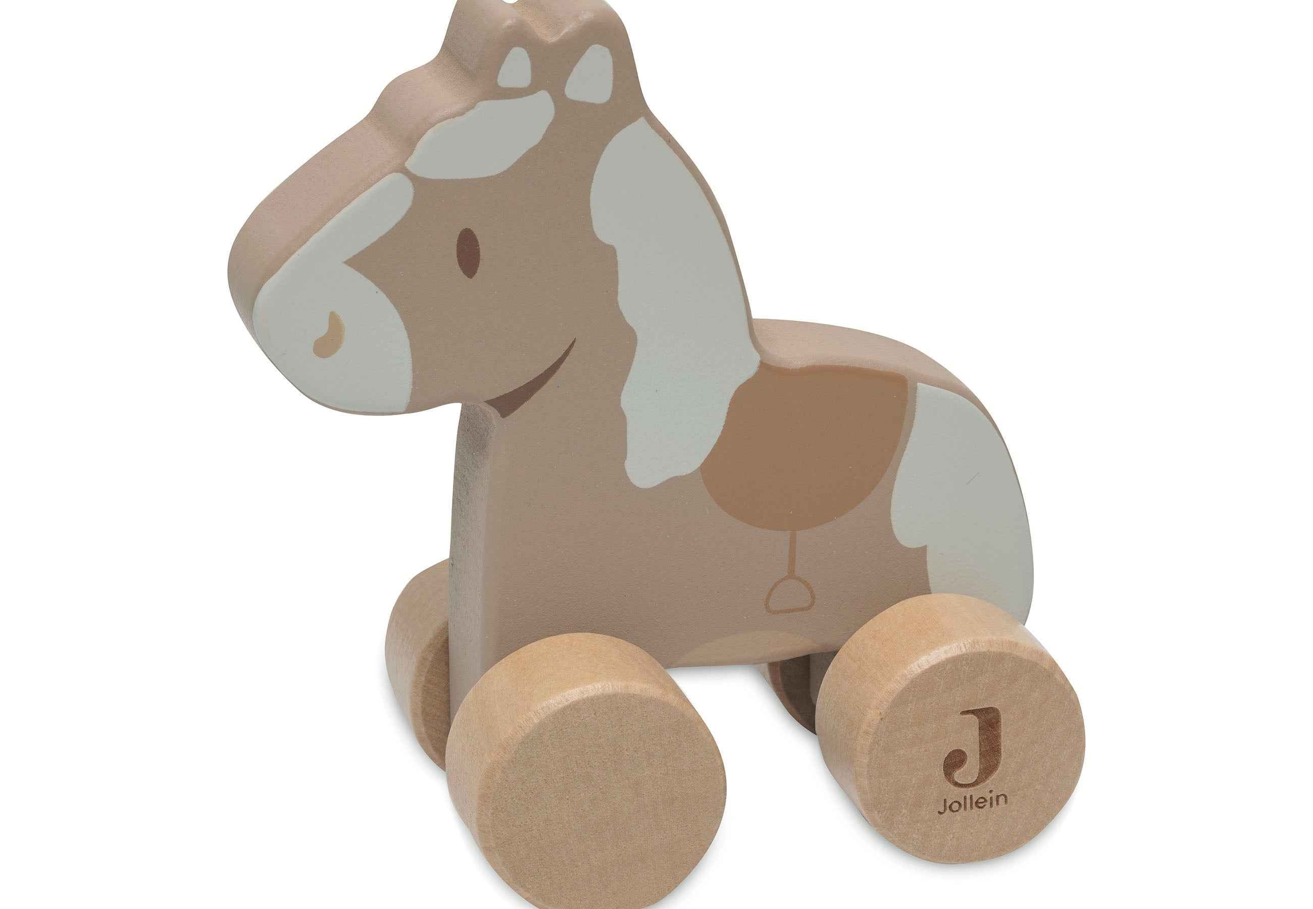 Cheval en Bois à Roulettes - Nostalgic Ride