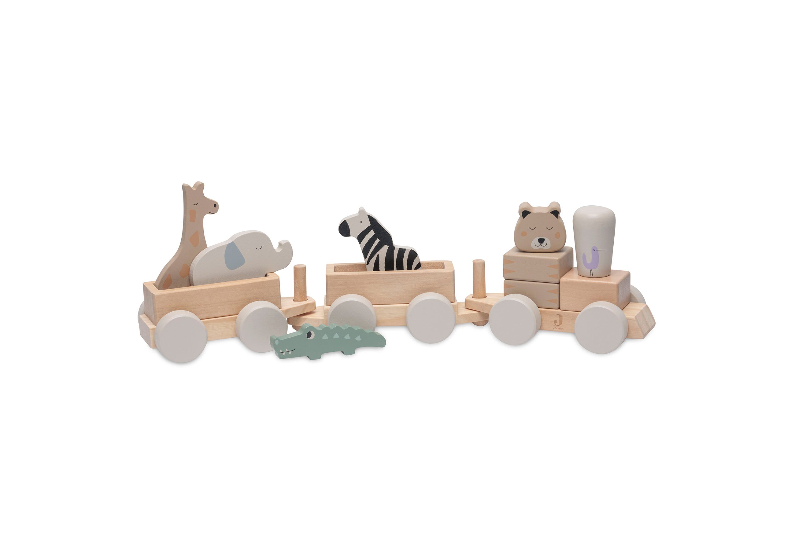 Jouet Train en Bois - Jungle Jambo