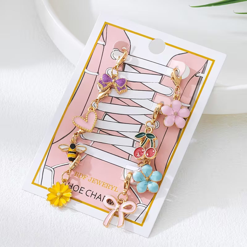 Accessoire chaussures enfant – Fleur Romantique à clipser