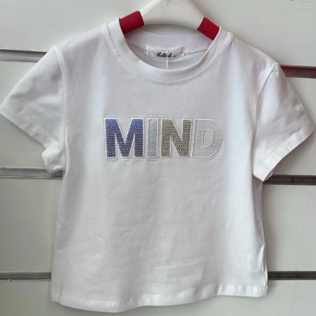 Tee-shirt blanc “MIND”
