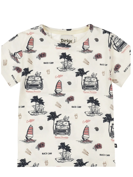 Tee-shirt garçon Elio imprimé surf