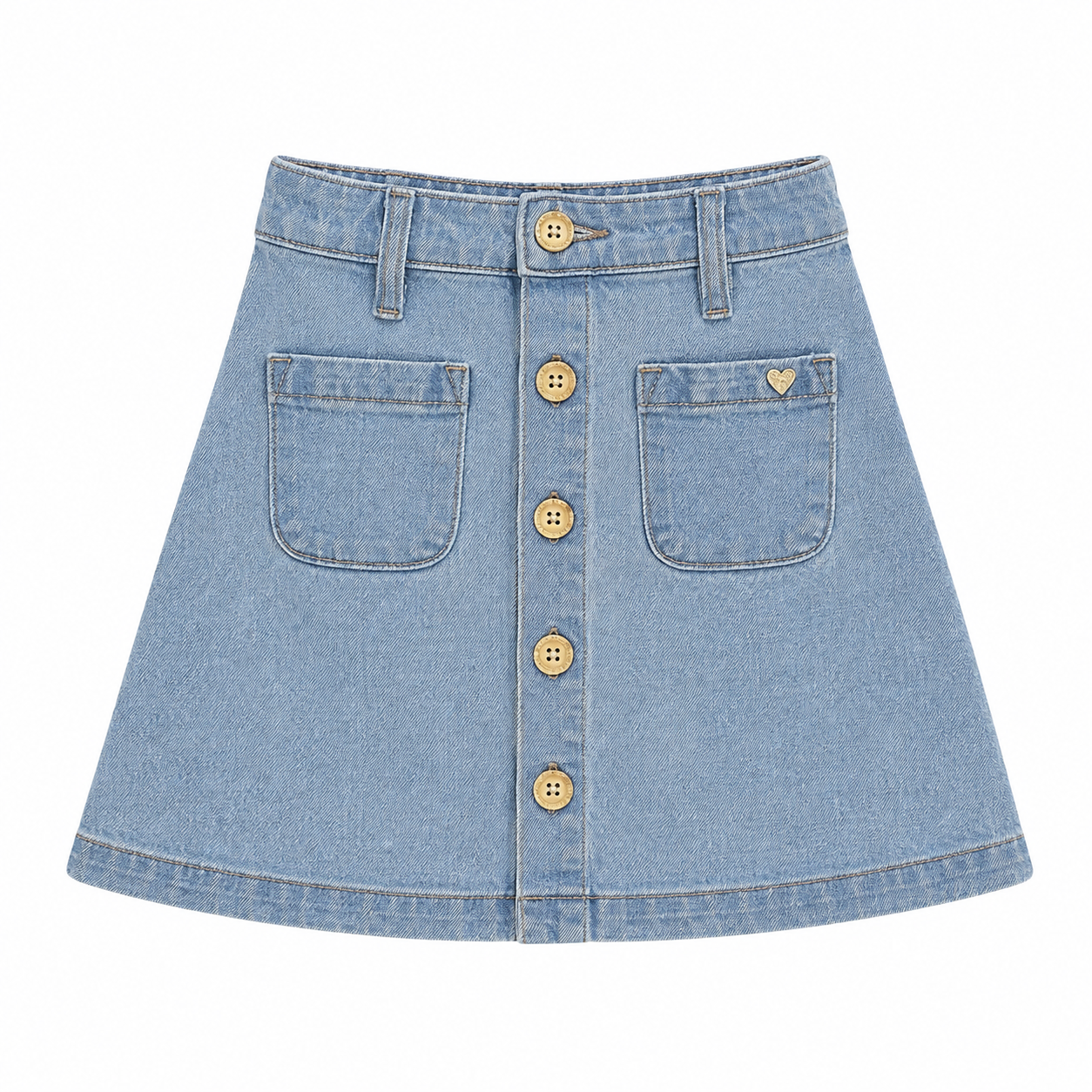 Jupe en jean fille Rosie