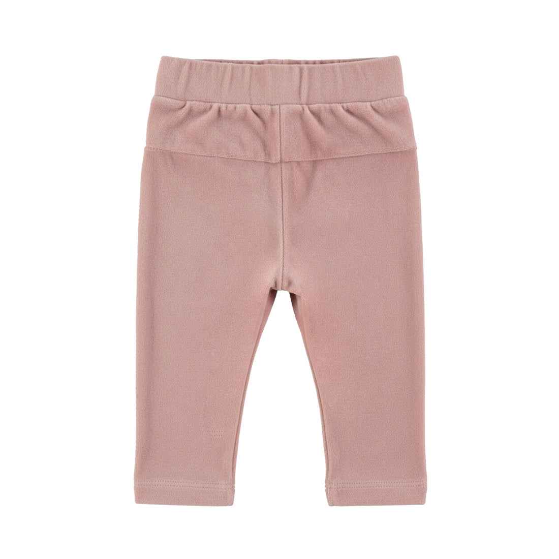 Legging bébé fille rose poudré Aveline avec nœud