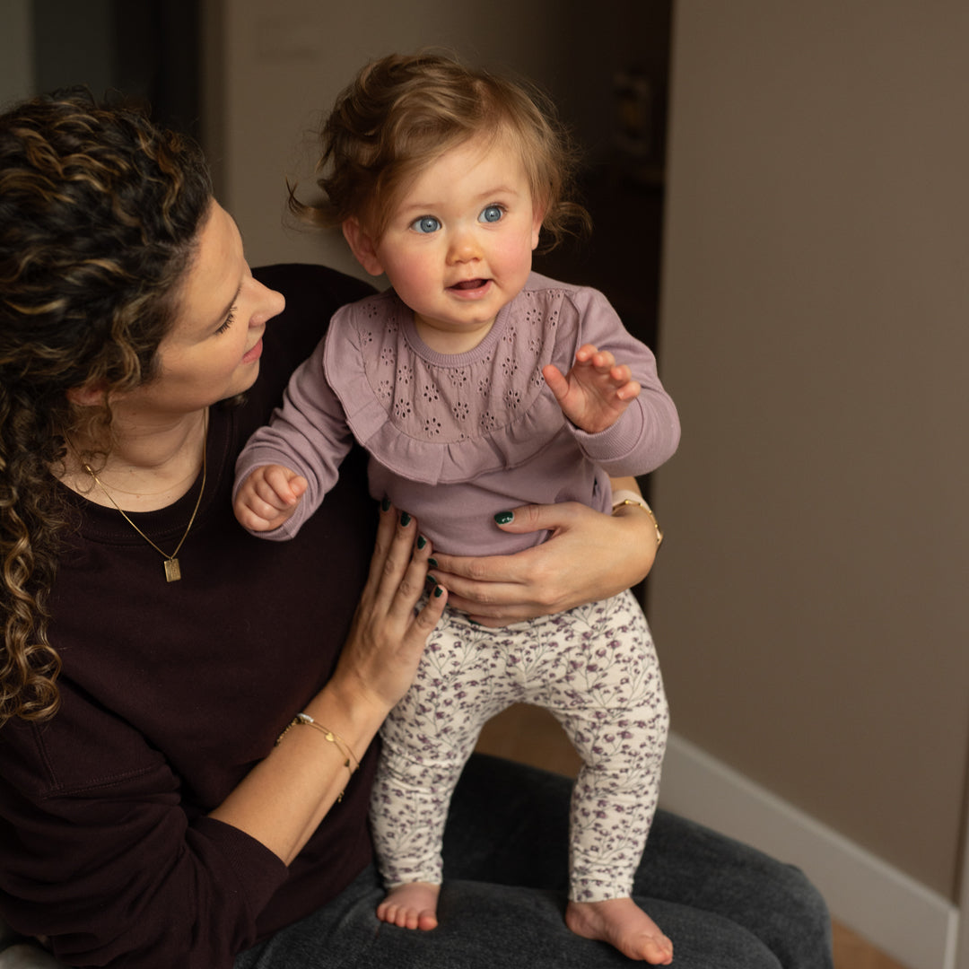 Ensemble bébé fille 3 pièces fleuri Ysée