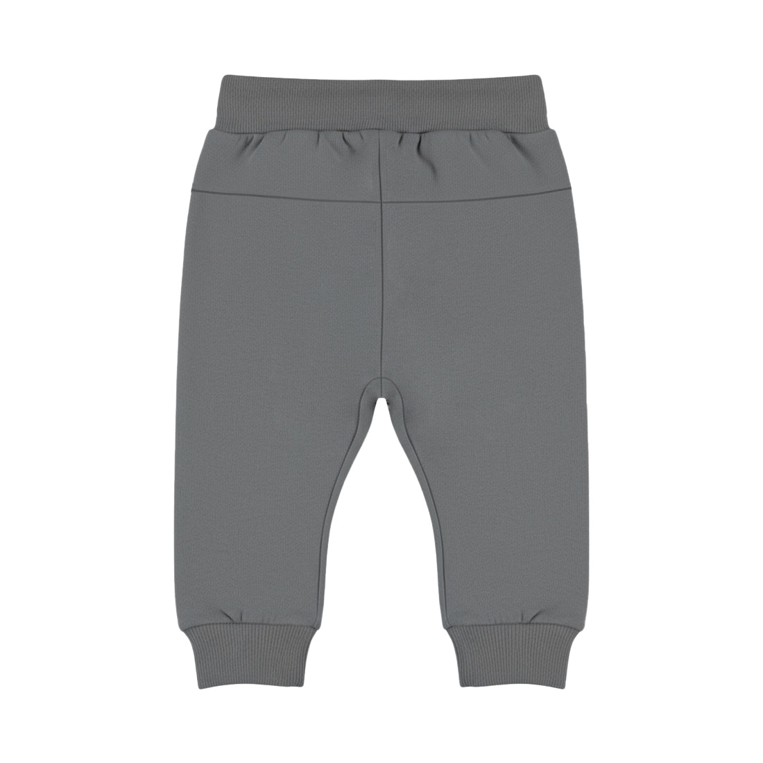 Pantalon jogging bébé fille gris à volants Isaline