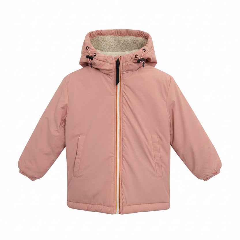 Manteau fille doublé sherpa Méline