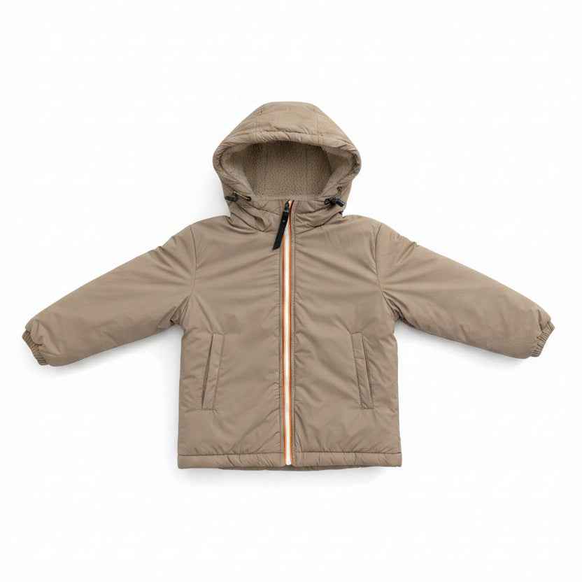 Manteau mixte doublé sherpa Calie