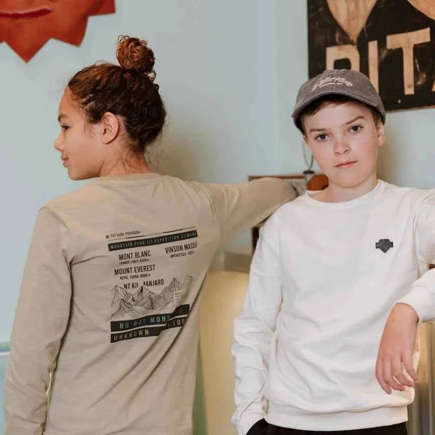 T shirt manches longues beige