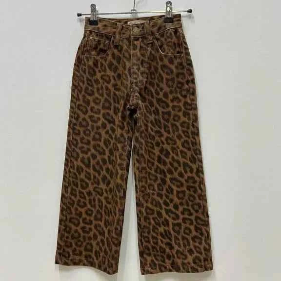 Pantalon imprimé léopard