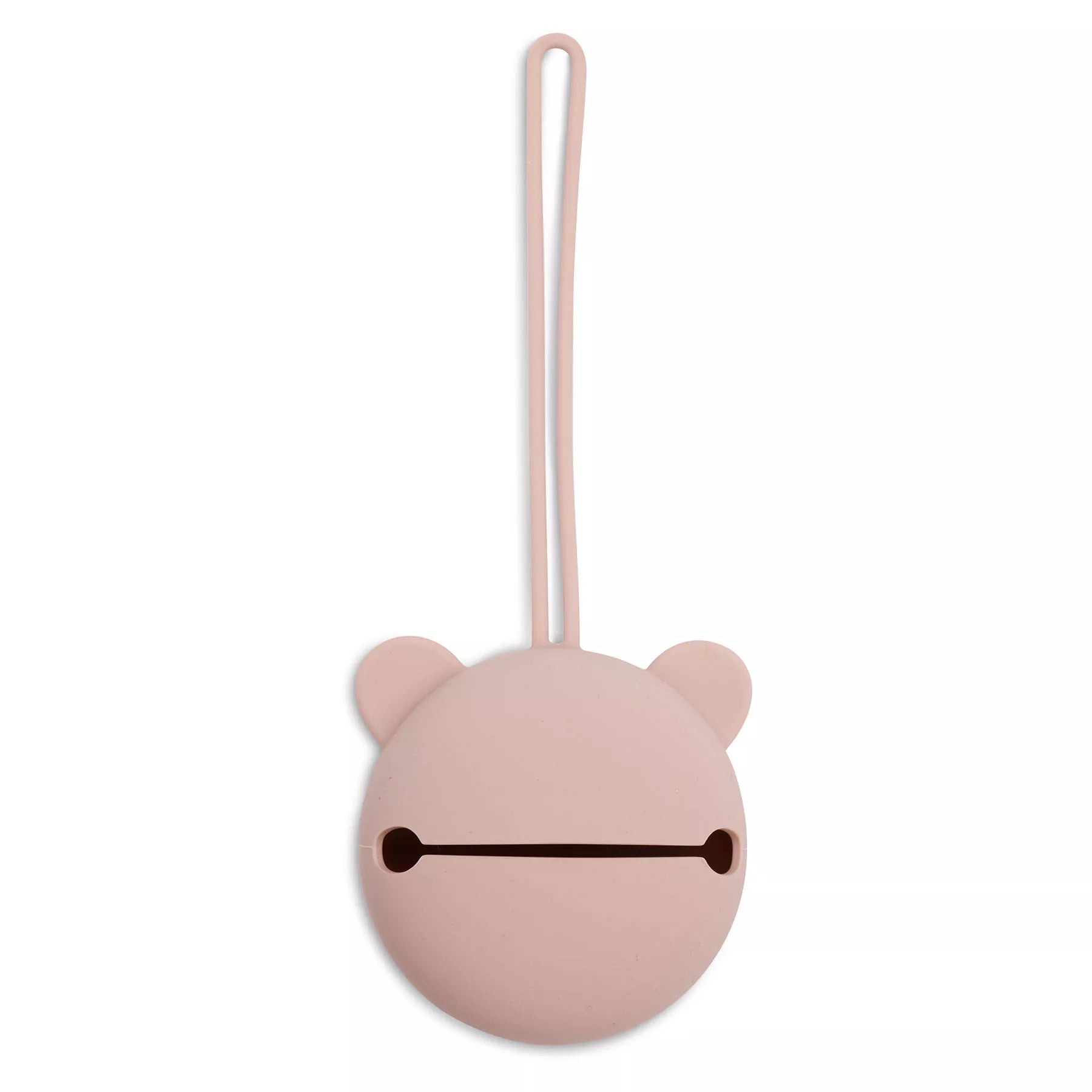 Etui à sucette en silicone Rose