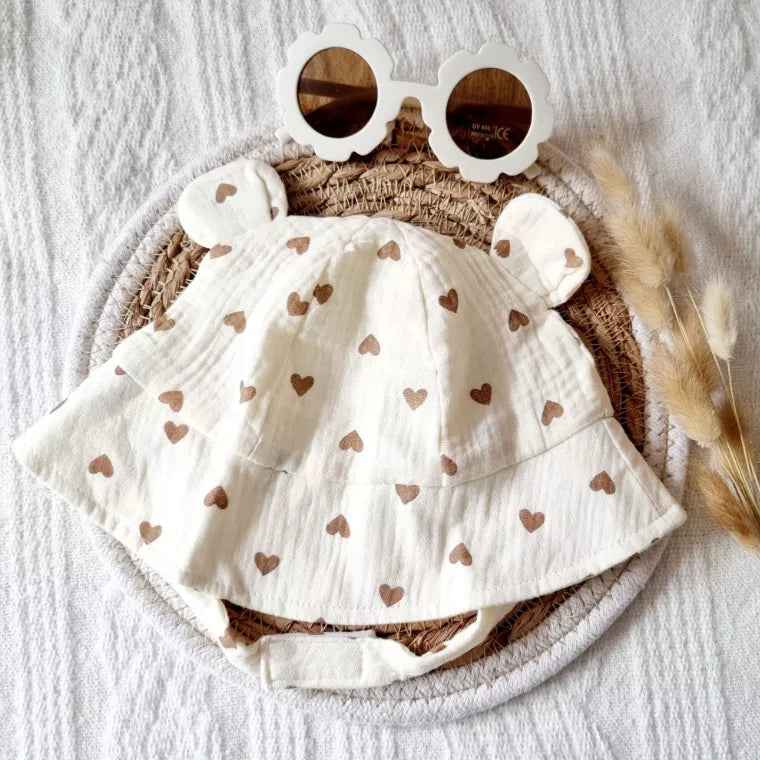 Chapeau gaze de coton