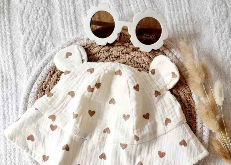 Chapeau gaze de coton