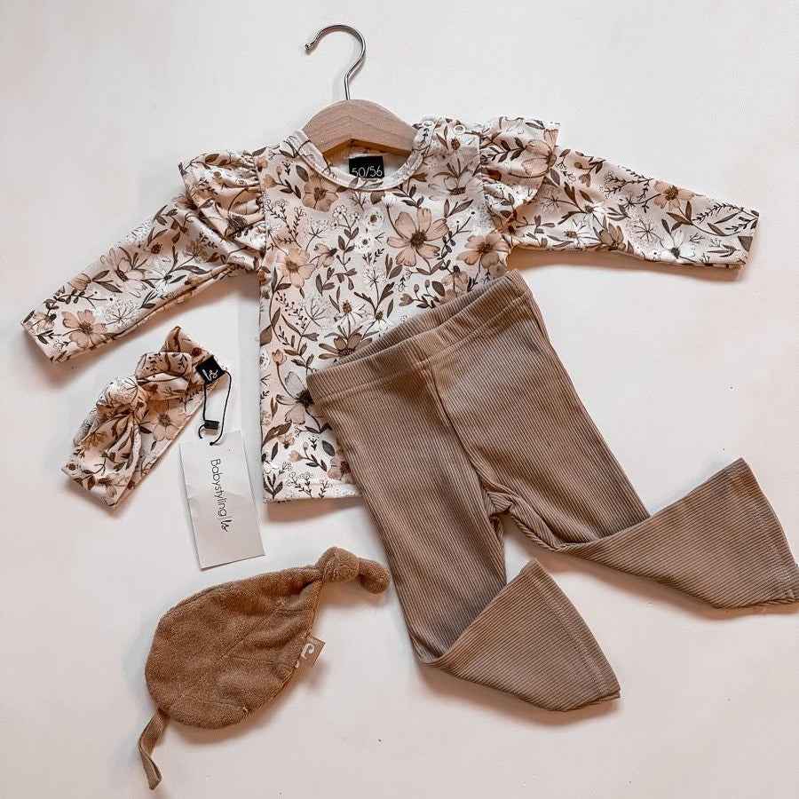 Haut volants vintage bloom