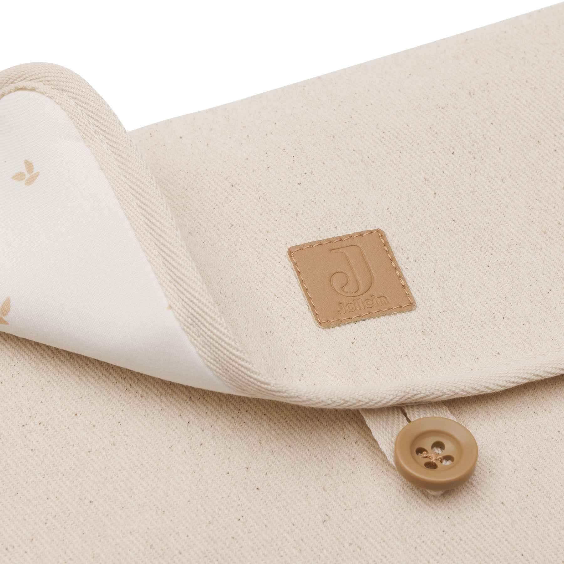 Tapis à langer nomade twill natural
