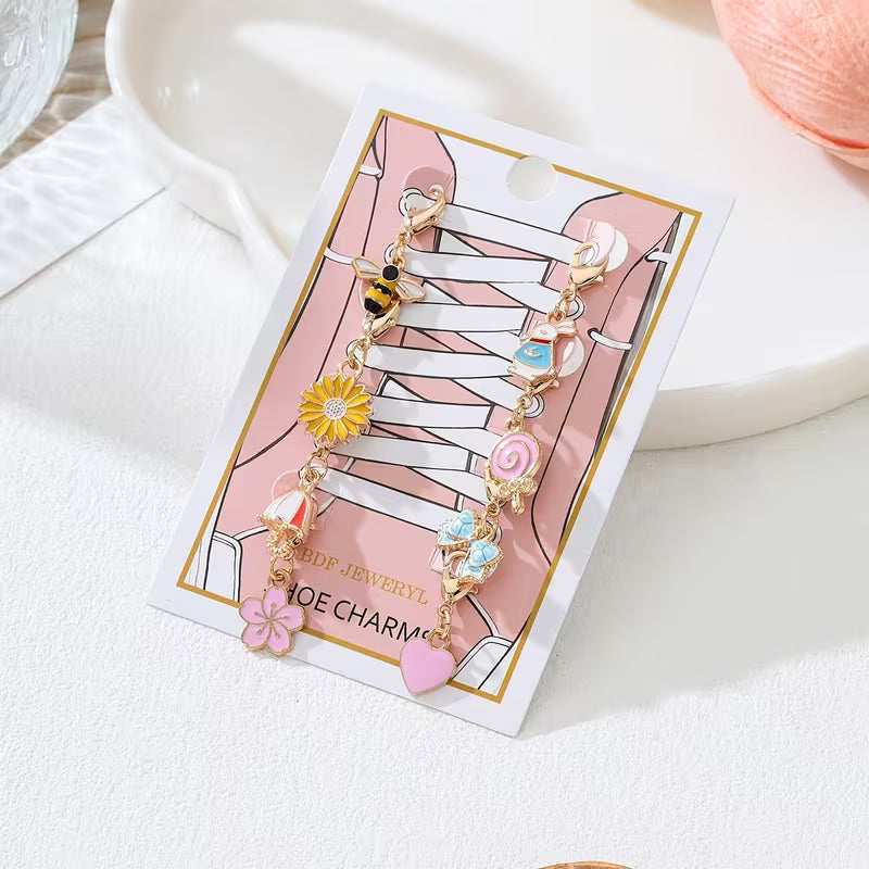 Bijou de lacet pour basket enfant - Printemps
