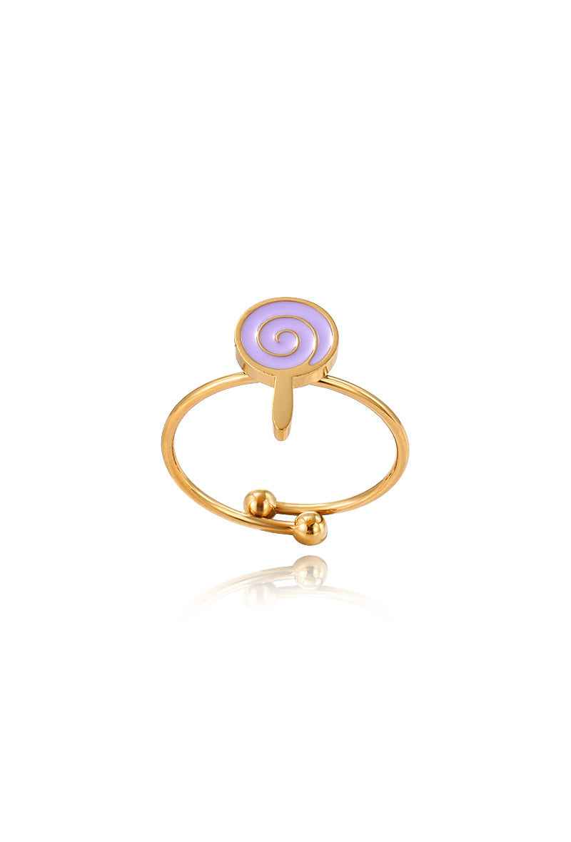 Bague Enfant Réglable en Acier Inoxydable