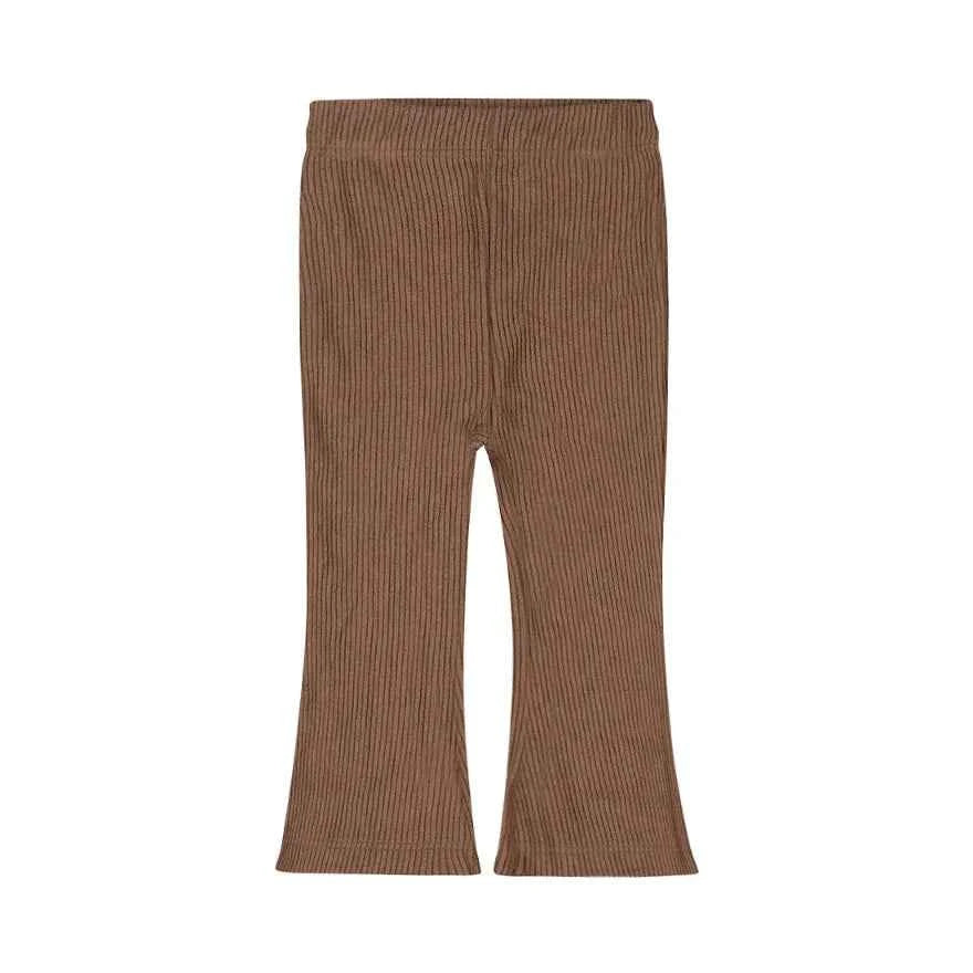 Pantalon velours évasé