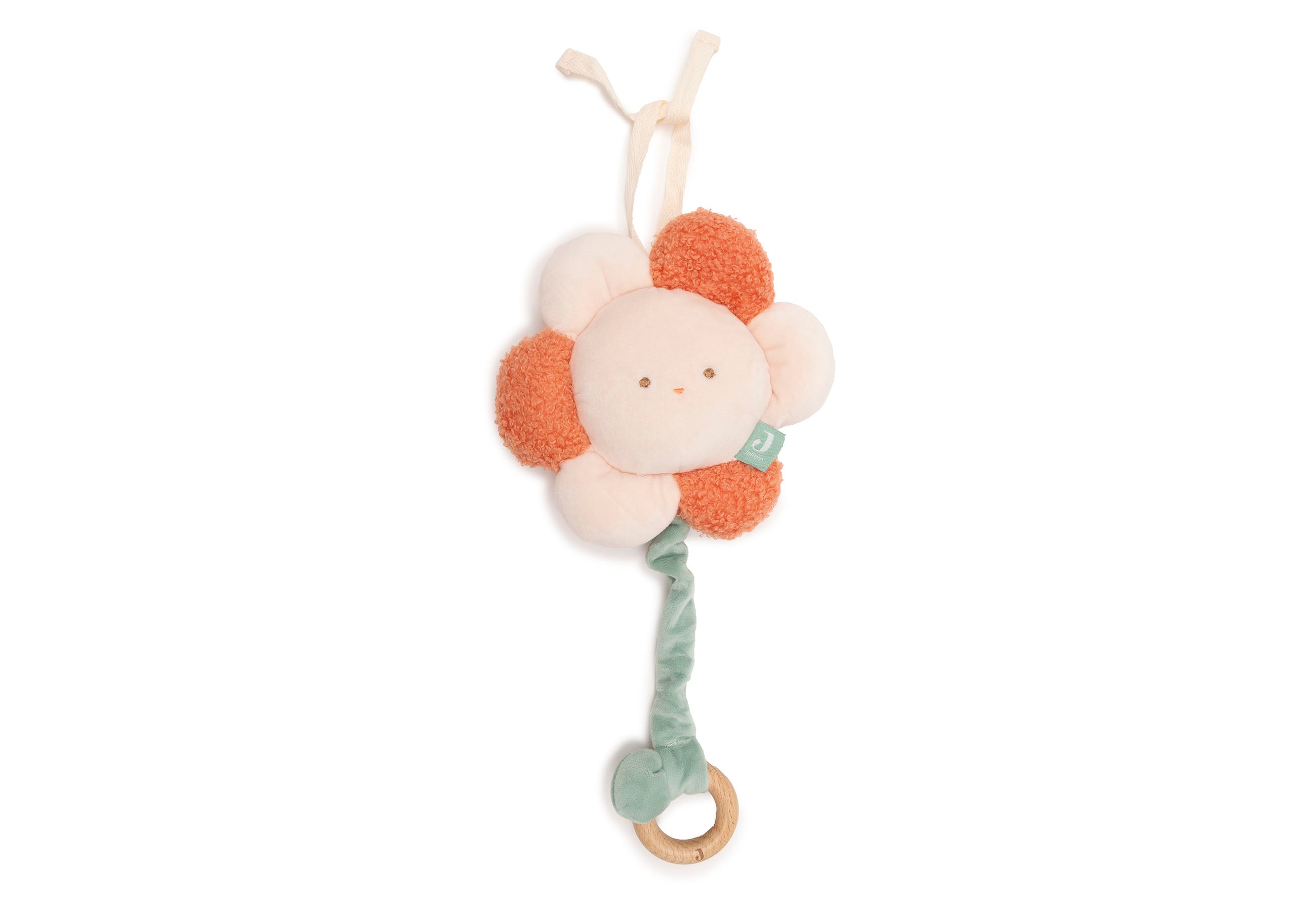 Peluche musical fleur