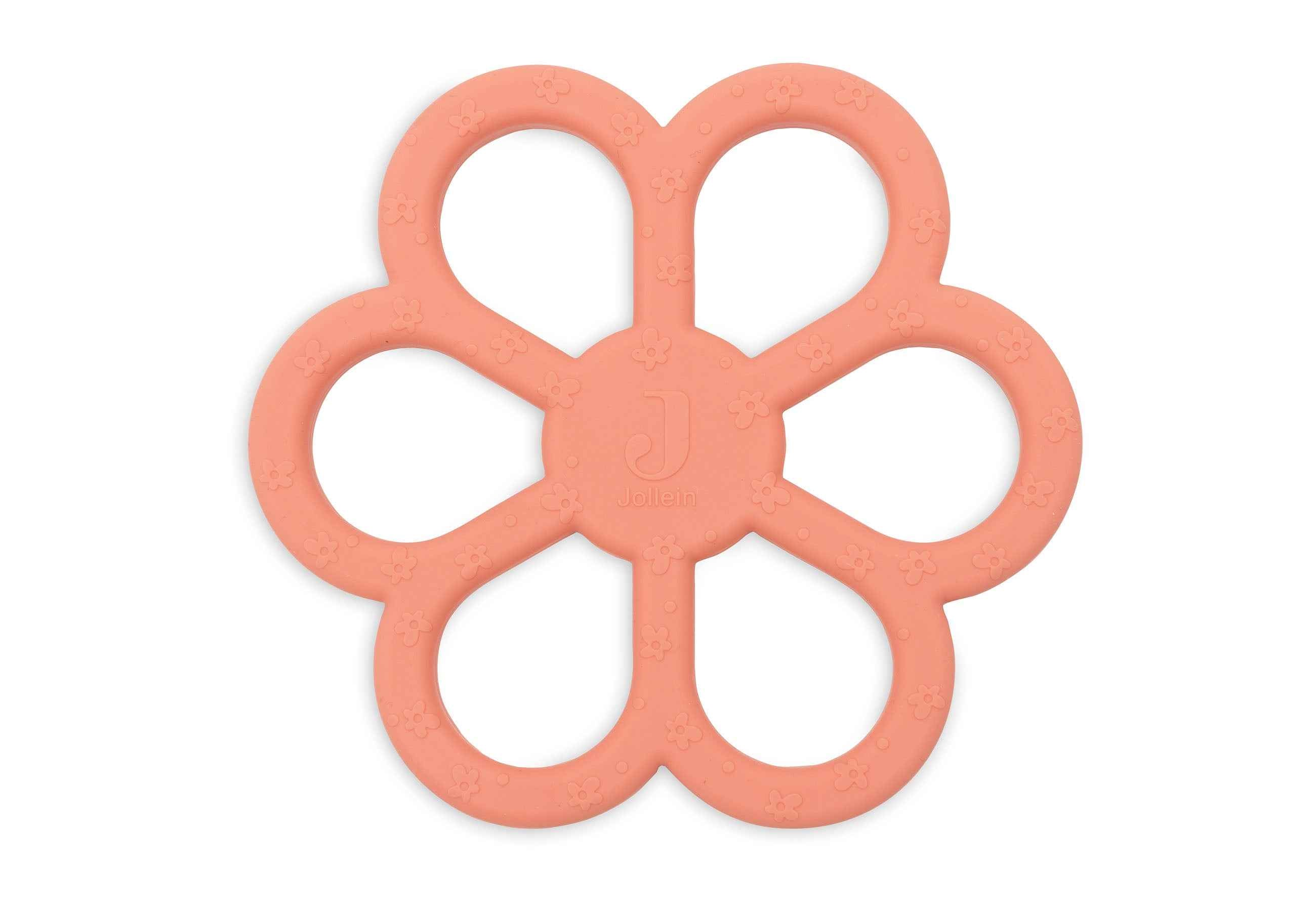 Anneau de dentition fleur