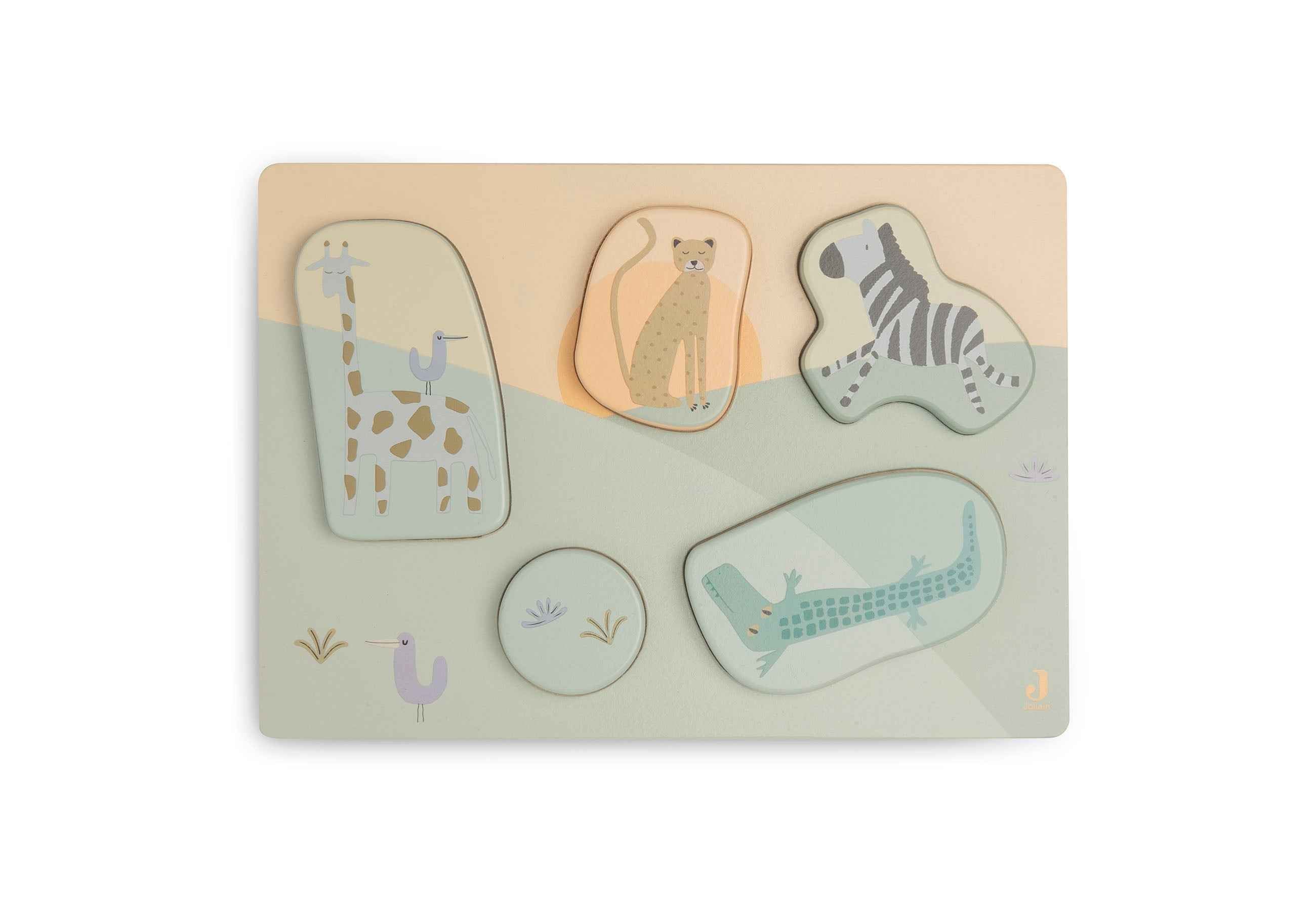 Puzzle de formes en Bois - Jungle Jambo