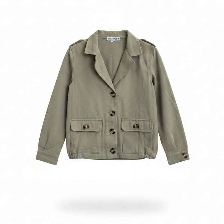 Veste saharienne fille Éloane