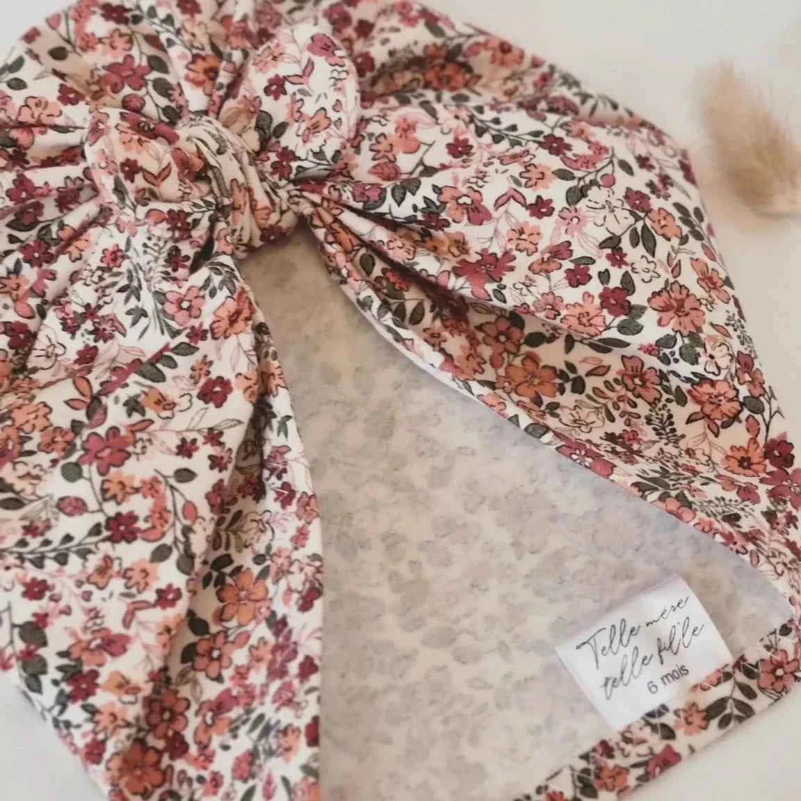 Turban douceur cuivré