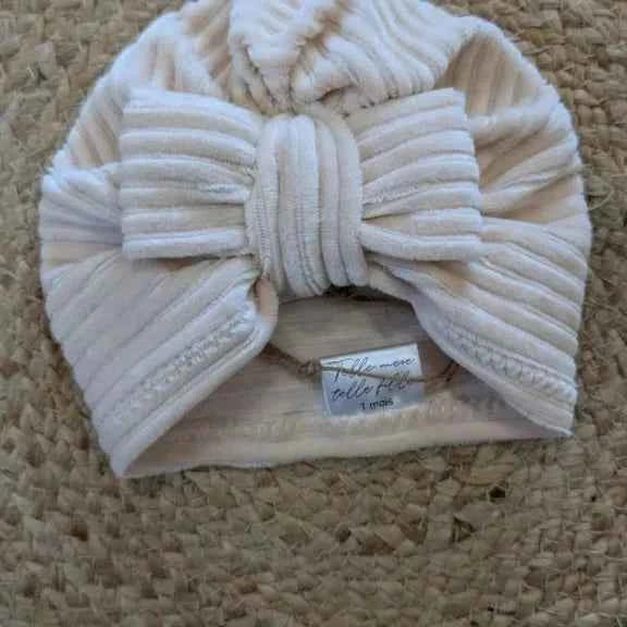 Turban nœud velours