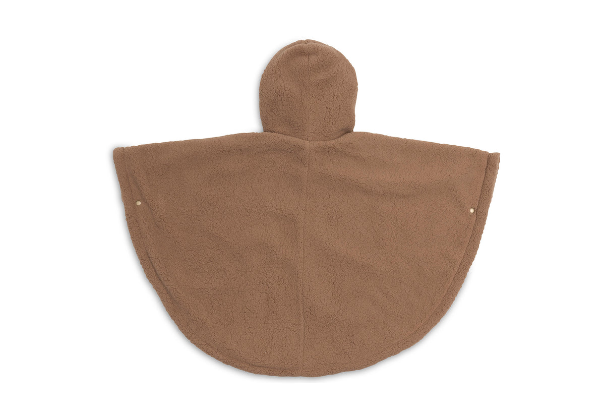 Poncho Teddy Fleece