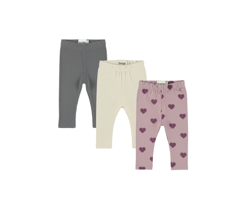 Lot de 3 leggings fille Séréna