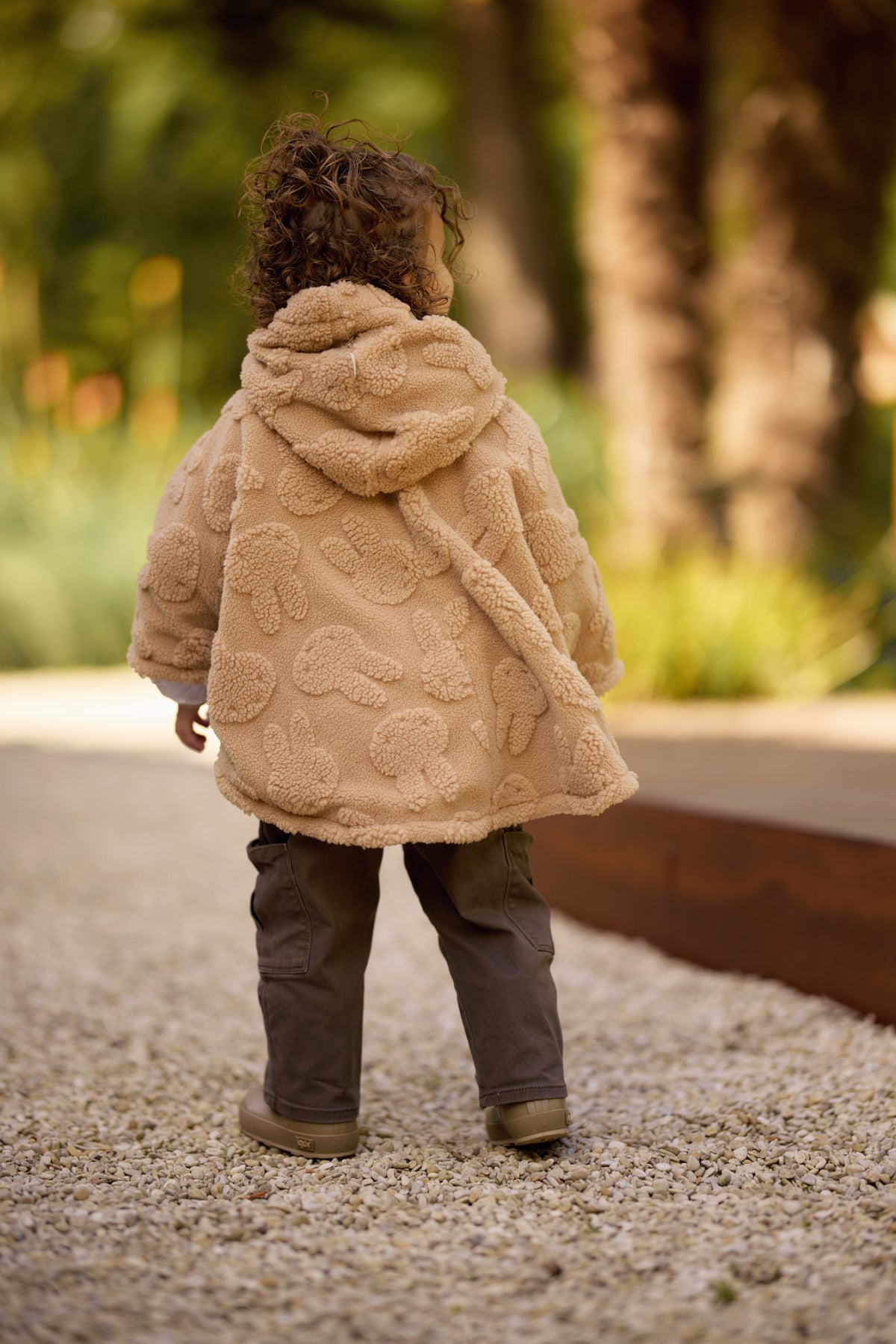 Poncho Miffy Jacquard Teddy