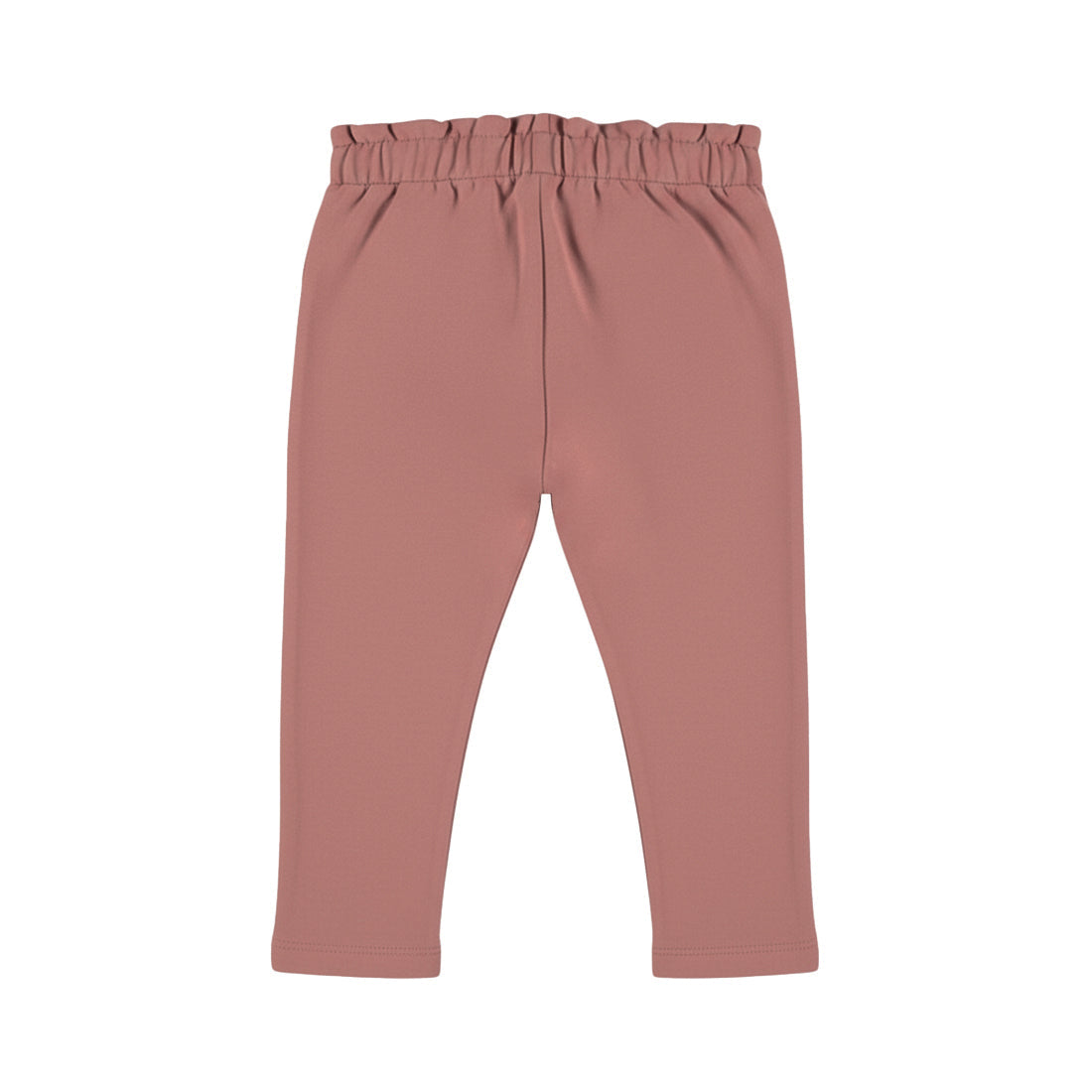 Pantalon bébé fille rose poudré à volants Liorine