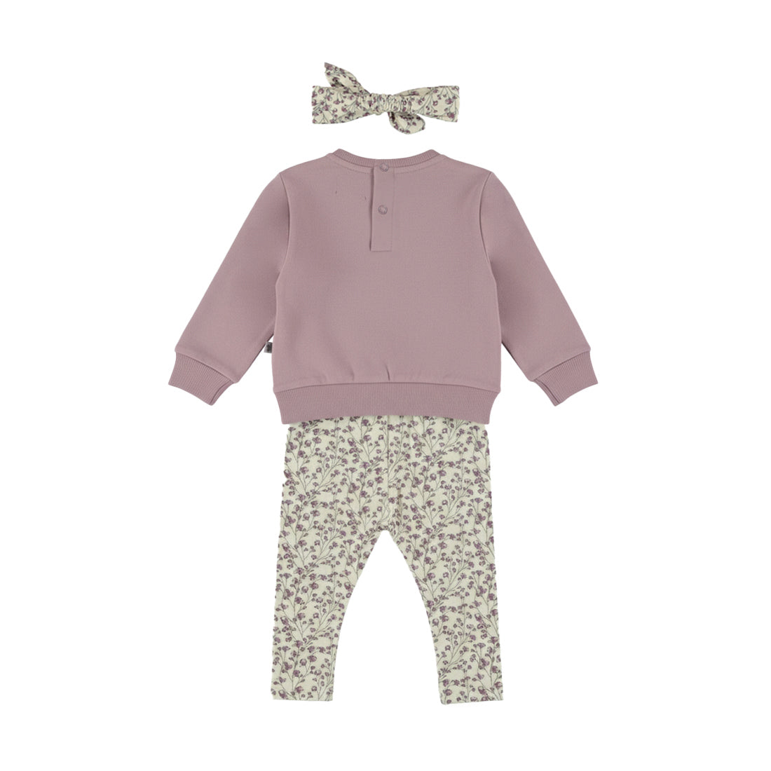 Ensemble bébé fille 3 pièces fleuri Ysée