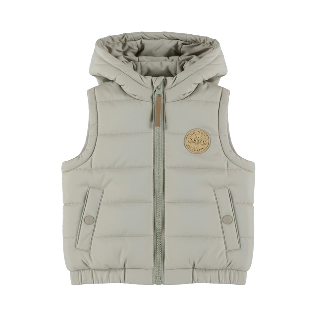 Doudoune sans manches bébé garçon beige Elouan