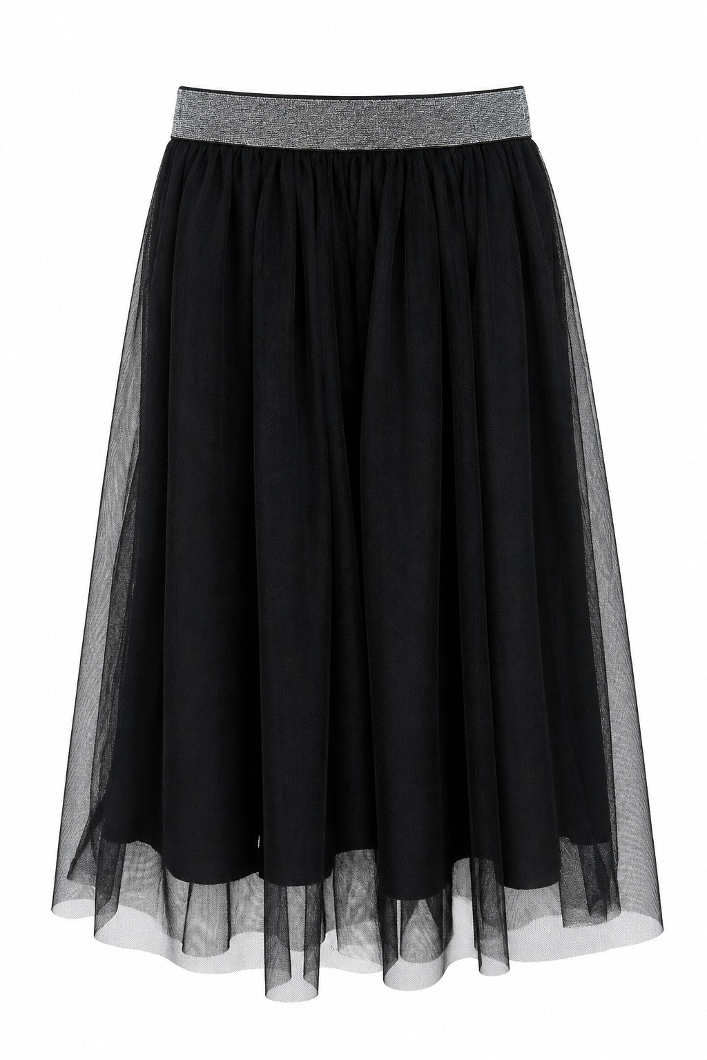 Jupe fille tulle noire