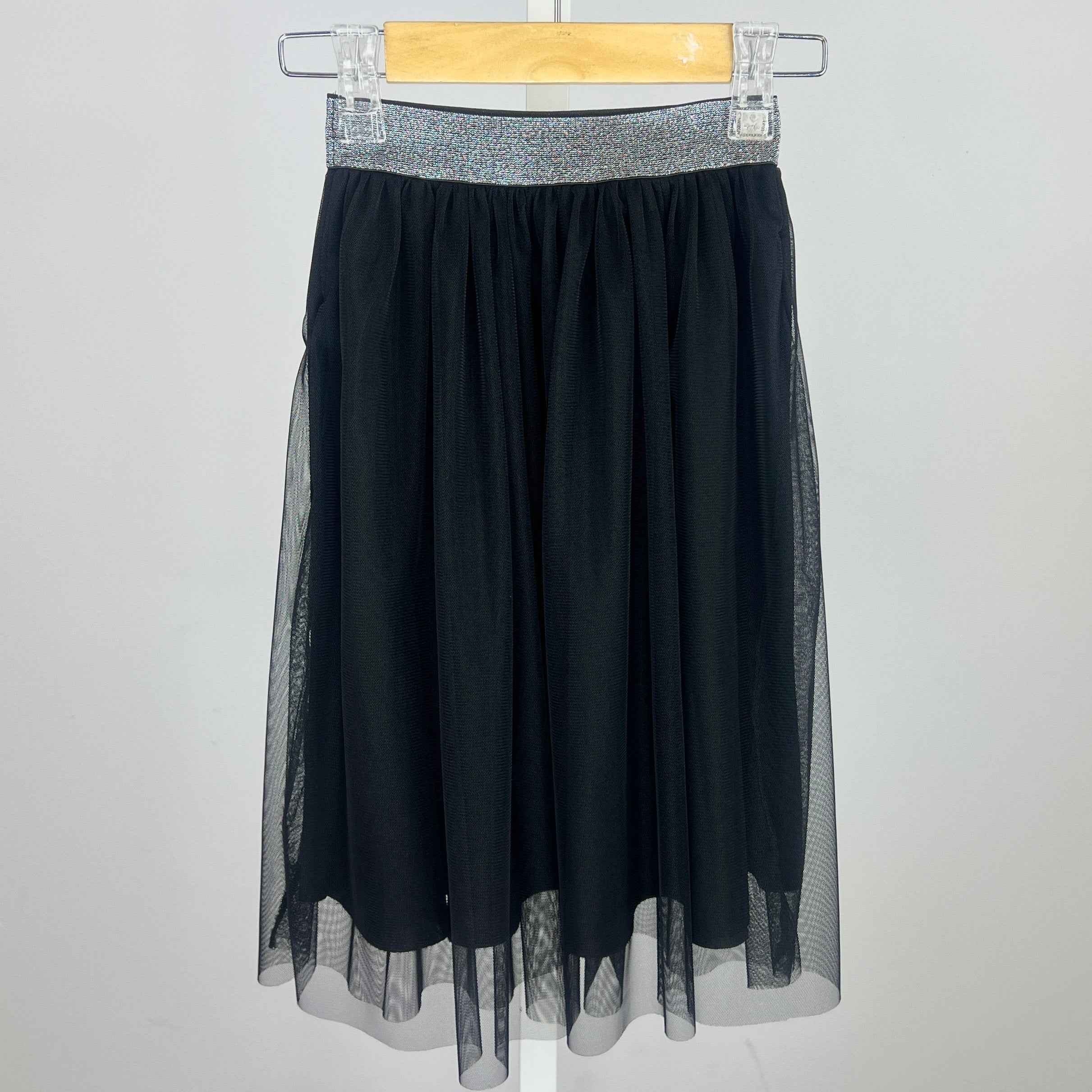 Jupe fille tulle noire