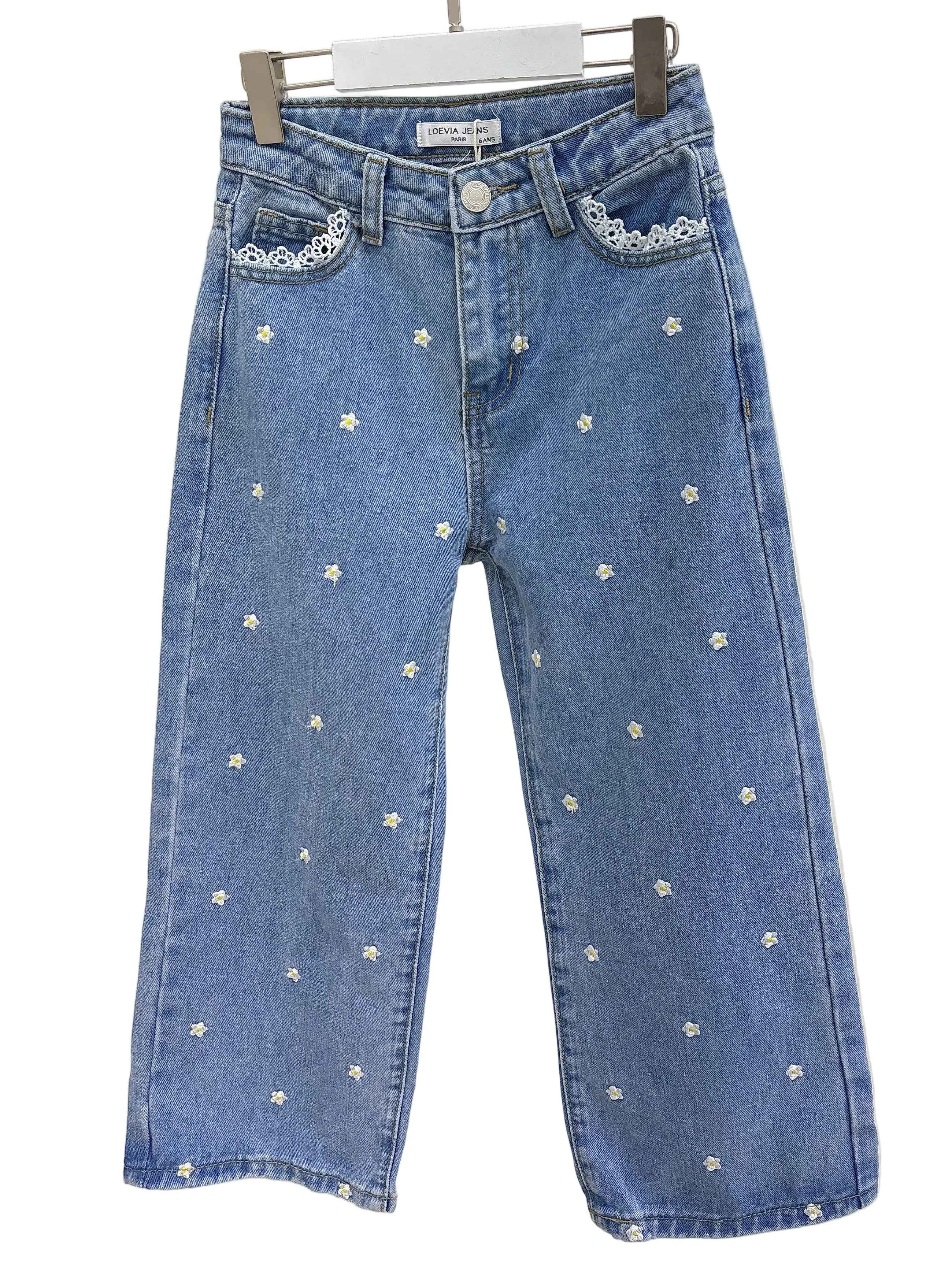 Jeans pâquerettes Louna