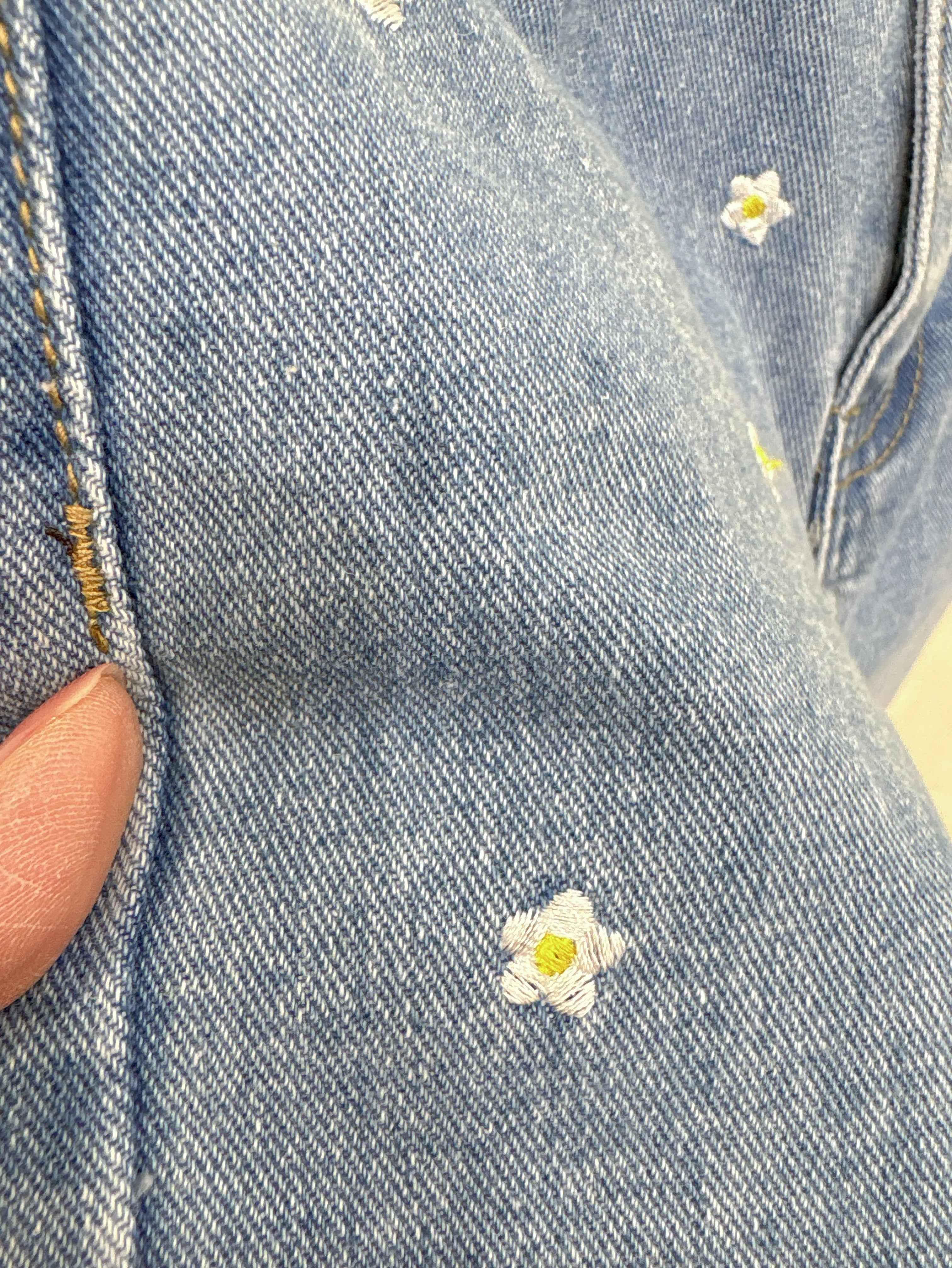 Jeans pâquerettes Louna