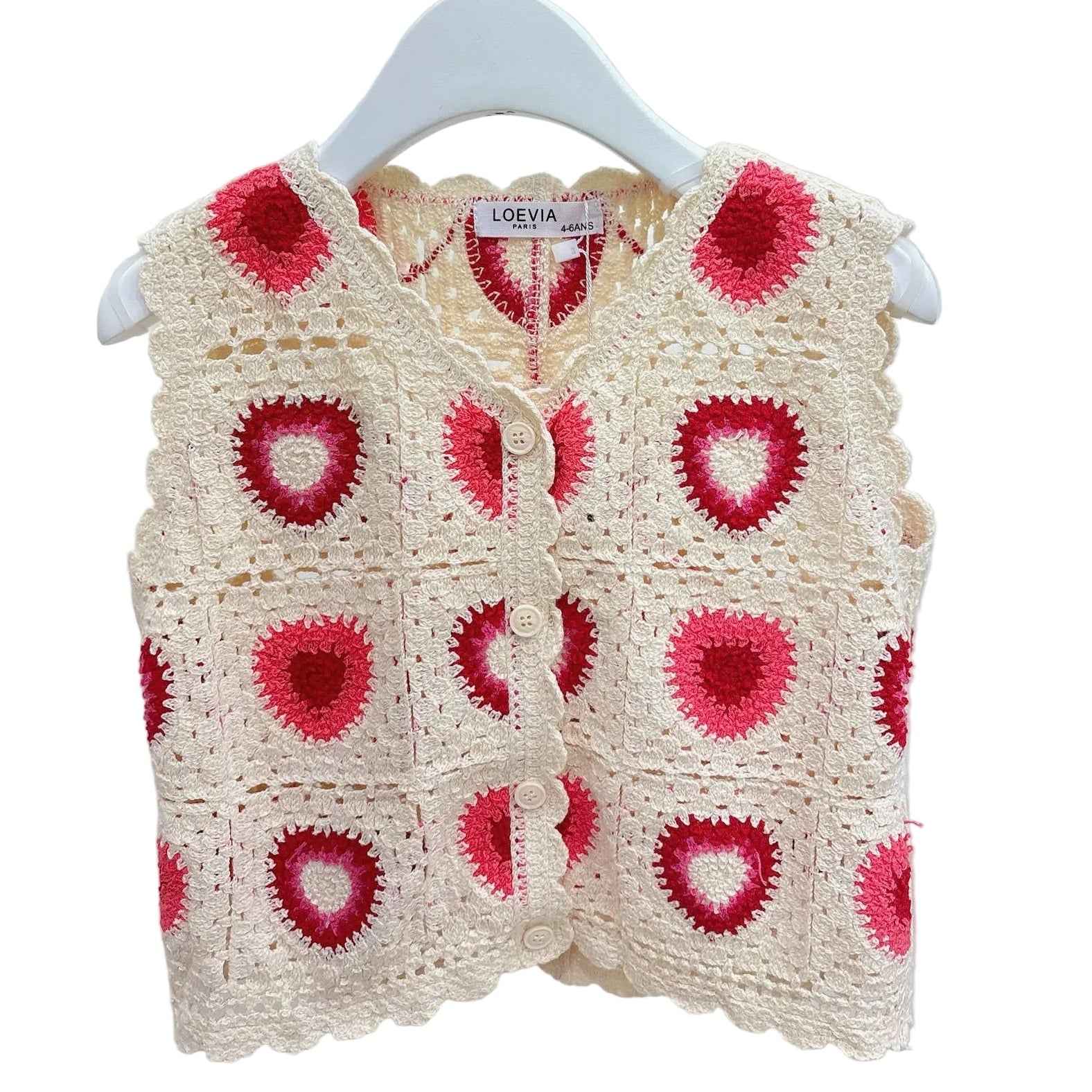 Gilet crochet Arizona