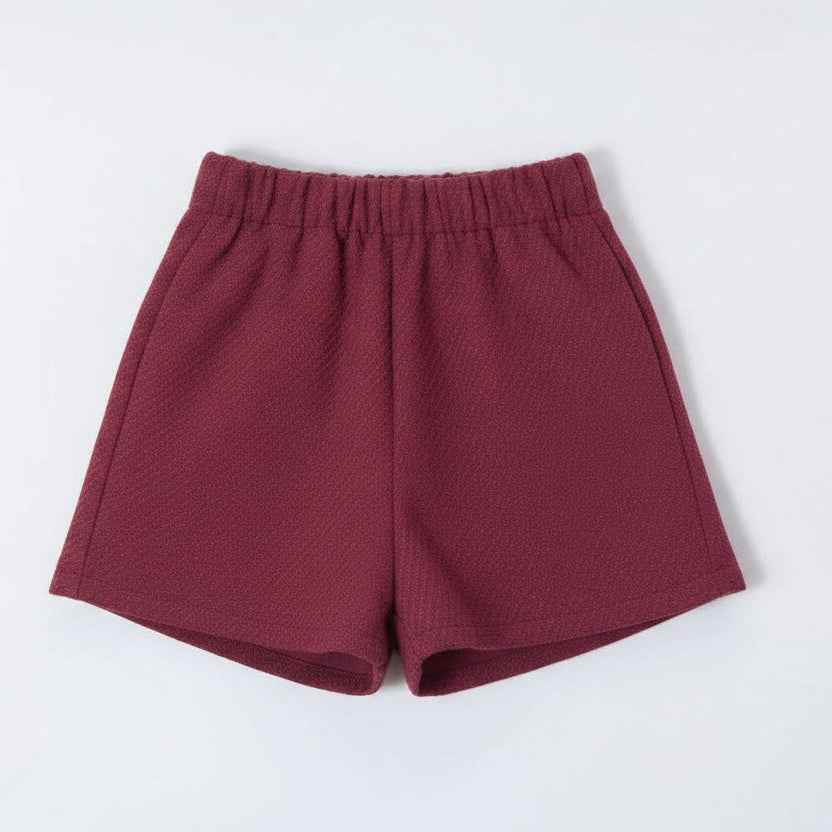 Jupe-short Victoria – Bordeaux
