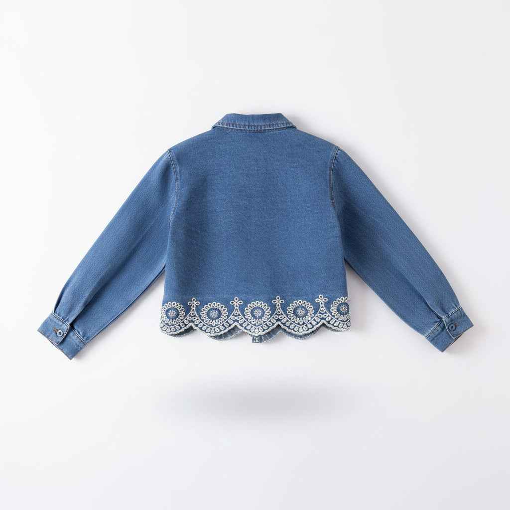 Chemise Denim Brodée Romy
