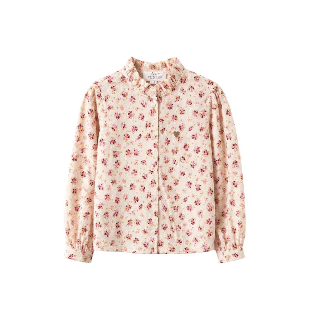 Blouse fille Fleurie Rosalie
