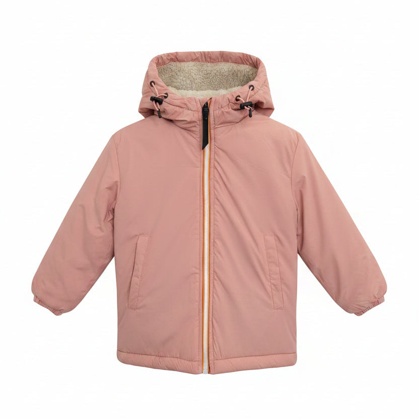 Manteau fille doublé sherpa Méline