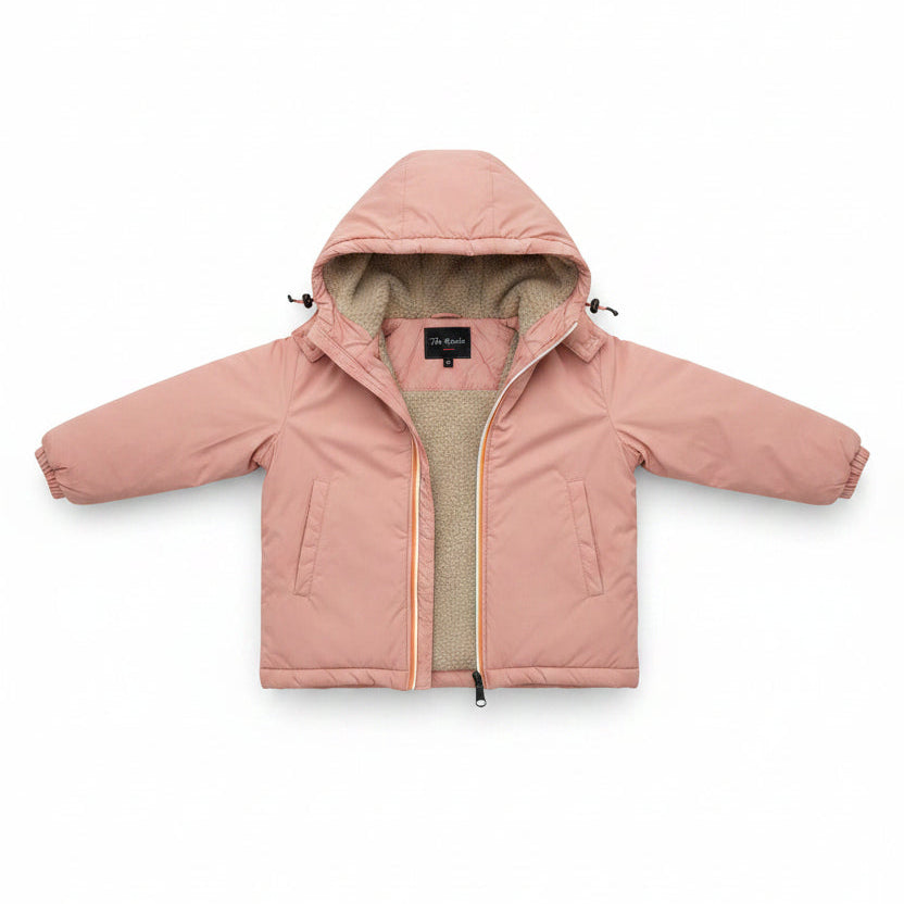 Manteau fille doublé sherpa Méline