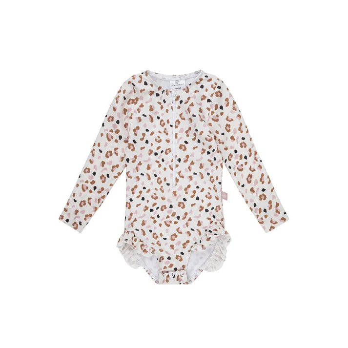 Maillot anti-UV Léopard UPF50+