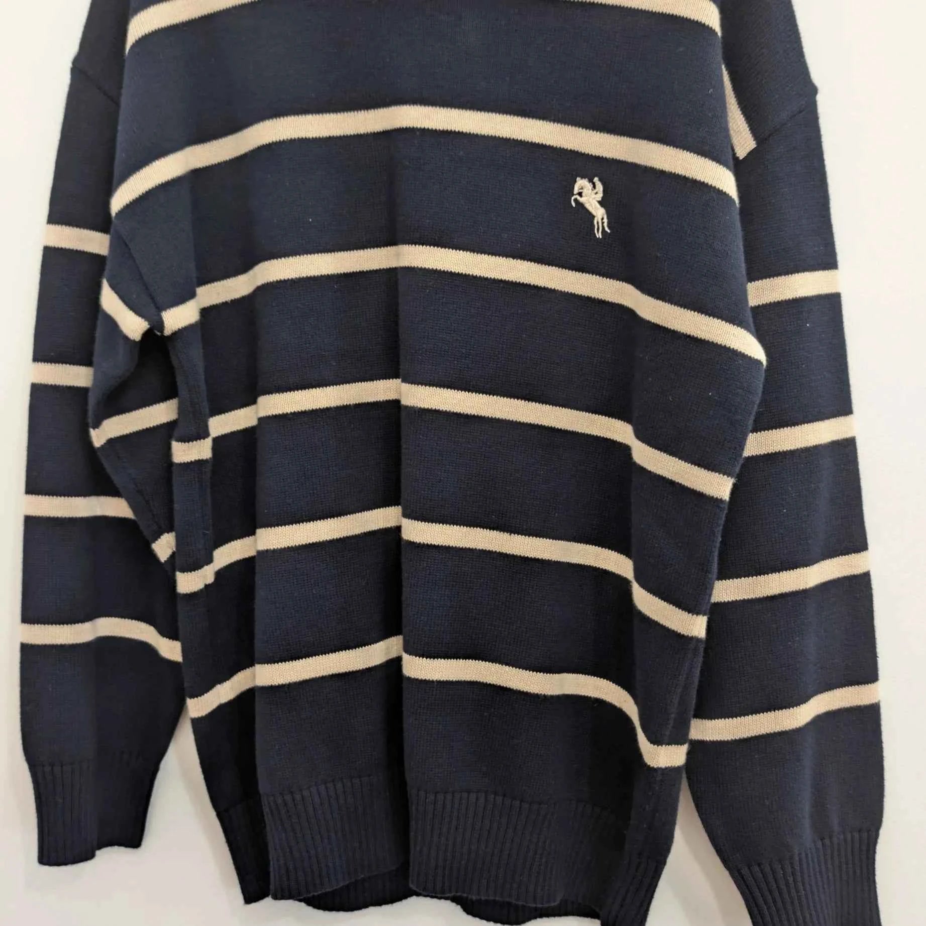 Pull maille marinière