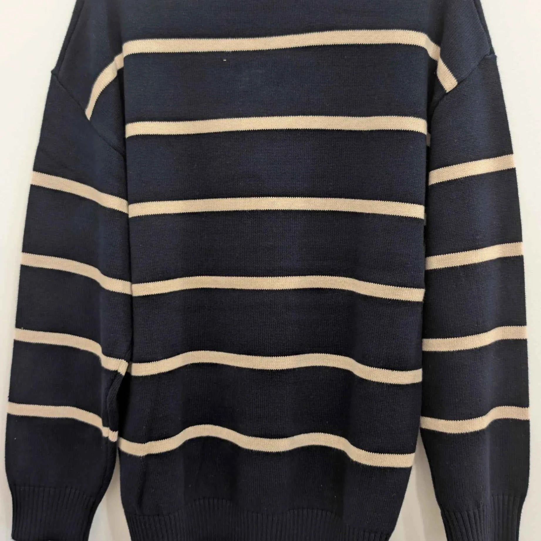 Pull maille marinière