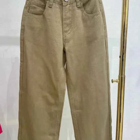 Pantalon coupe large coloré