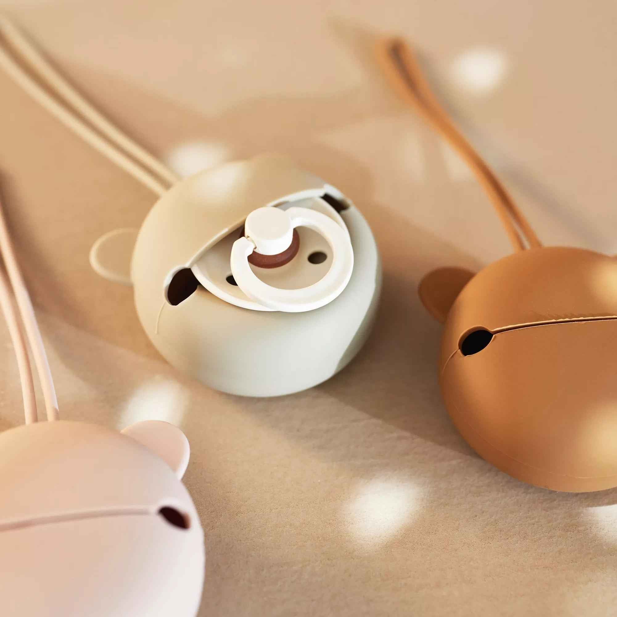 Etui à sucette en silicone